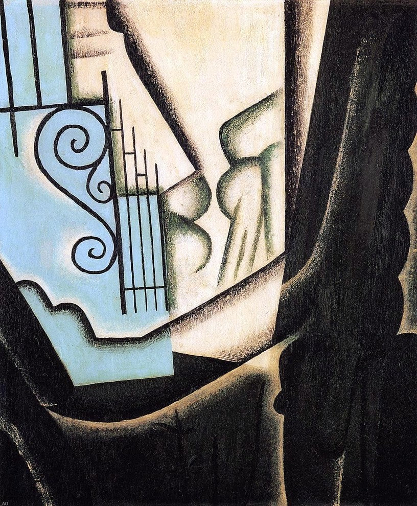 Juan Gris The Garden - 20" x 25" Premium Canvas Print