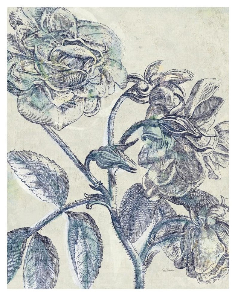 "Belle Fleur I" Digital Paper Print by Sue Schlabach, 22"x26"