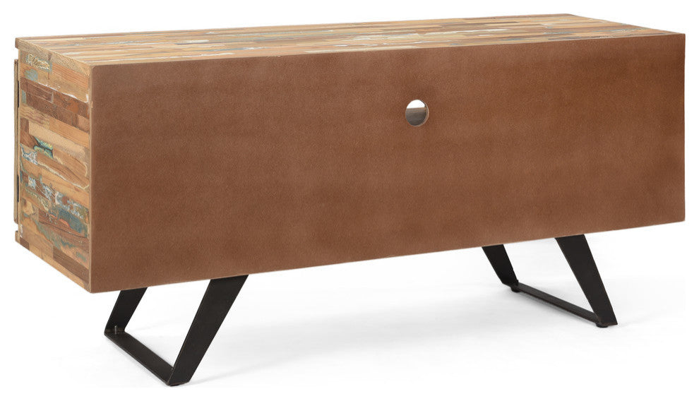 Dorset Handcrafted Boho Reclaimed Wood TV Stand