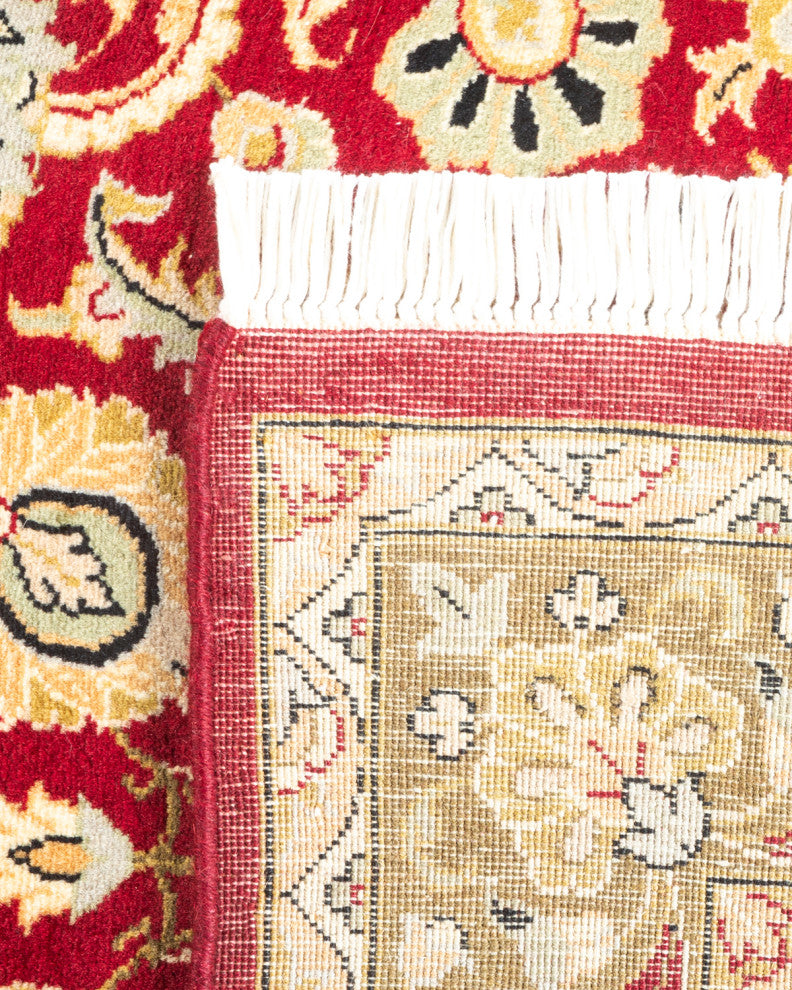 Mogul, One-of-a-Kind Hand-Knotted Area Rug Red, 3' 1" x 5' 1"
