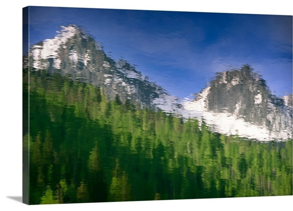 "Reflection" Wrapped Canvas Art Print, 48"x32"x1.5"