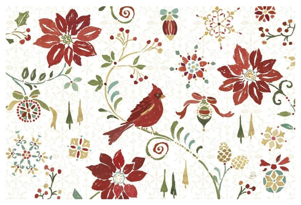 "Holiday Impressions I" Digital Paper Print by Daphne Brissonnet, 50"x34"