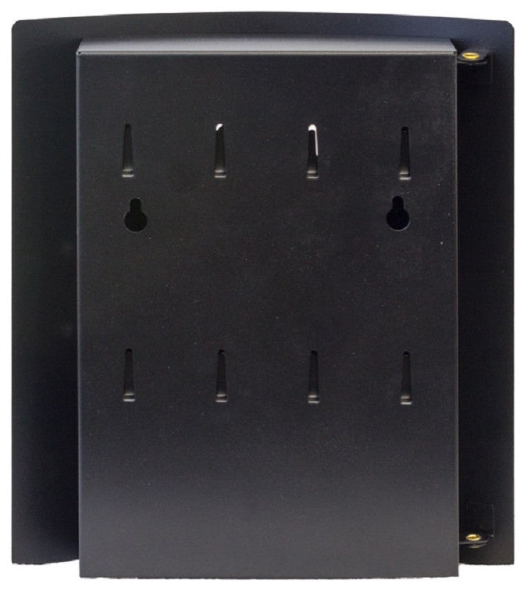 Wall Mounted Key Keeper, Black