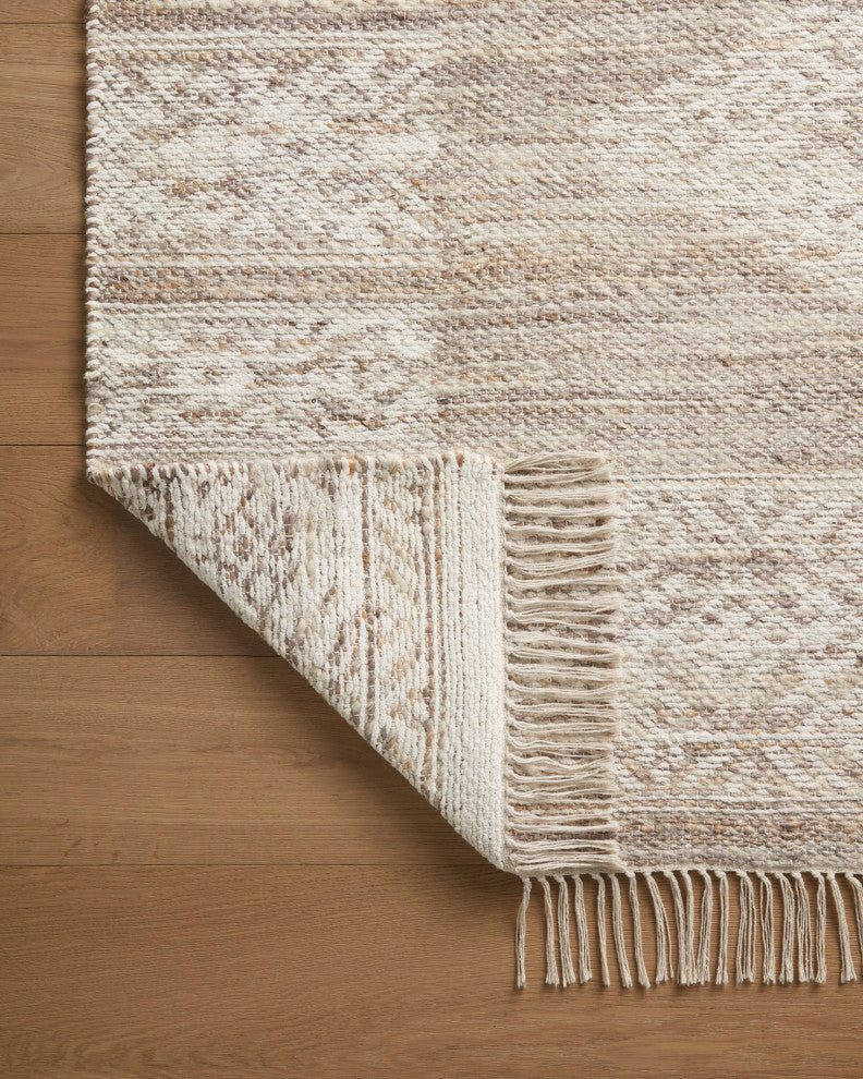 Angela Rose x Loloi Rivers Lilac / Ivory 7'-9" x 9'-9" Area Rug