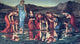 Sir Edward Burne-Jones The Mirror of Venus, Gallery Wrapped Canvas, 15"x30"