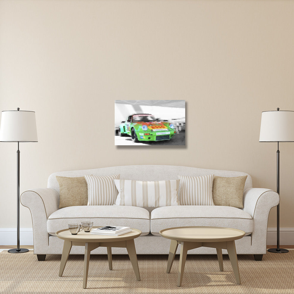 "Porsche 911 Turbo Watercolor" Fine Art Print