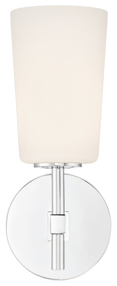 Colton 1 Light Polished Chrome Wall Mount