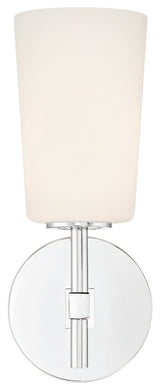 Colton 1 Light Polished Chrome Wall Mount