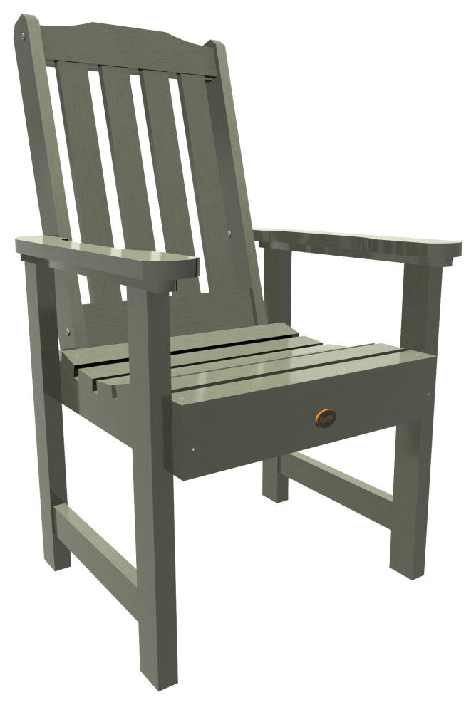 Springville Arm Chair, Dining Height, Eucalyptus