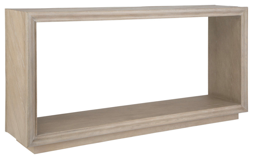 Uttermost 24757 Prism 60"W Oak Veneer Console Table - Light Oak