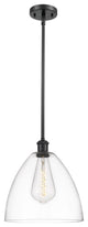 Innovations 516-1S-BK-GBD-122 1-Light Mini Pendant, Matte Black