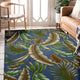 Indoor/Outdoor Tropics TC1 Indigo Machine Washable 5' x 7'6" Rug