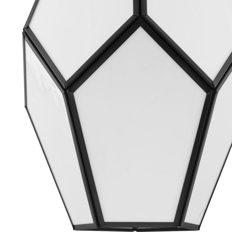 Latham Collection 1-Light Contemporary Pendant, Matte Black