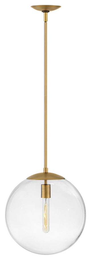 Hinkley Lighting 3744 Warby 1 Light 14"W Pendant - Heritage Brass