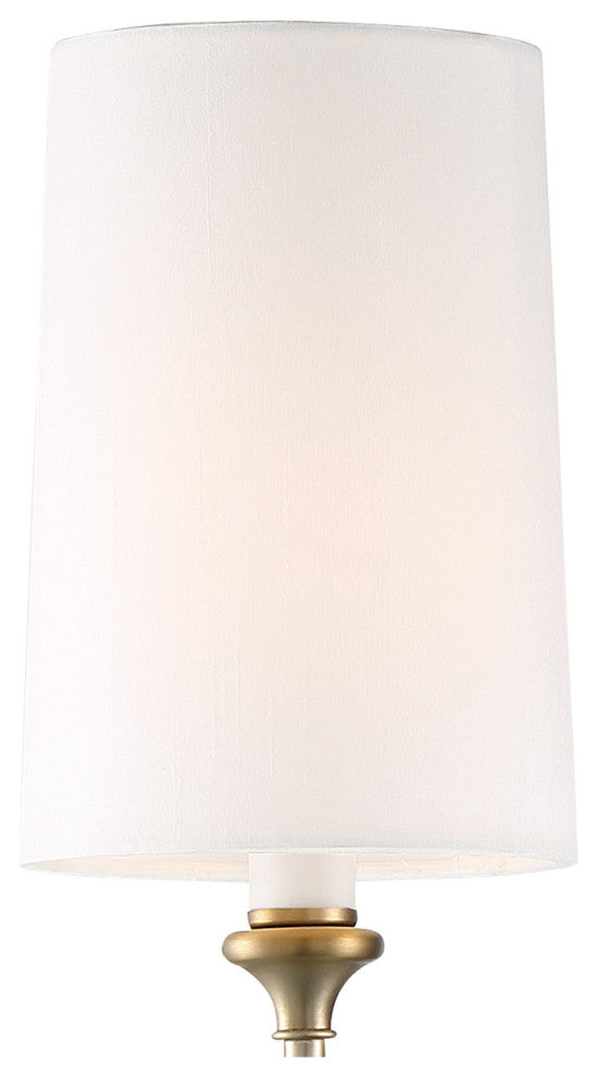 Crystorama 2242-VG, 2-Light Wall Mount, Vibrant Gold