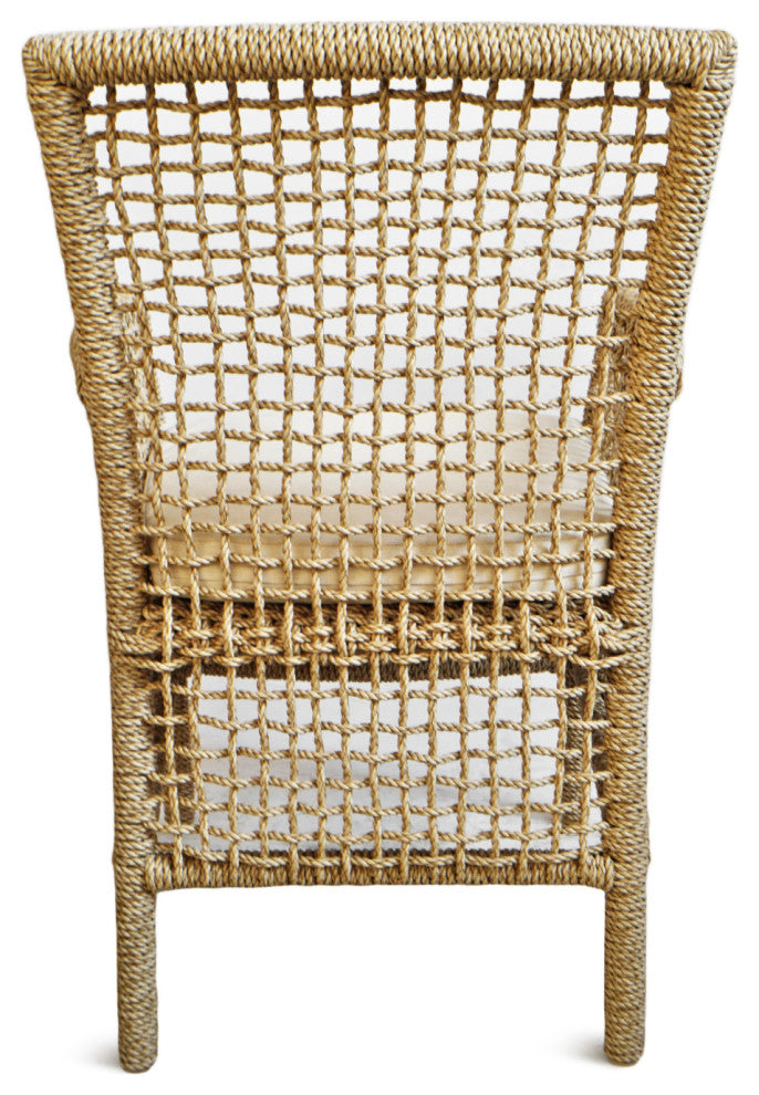 Outdoor Rope Dining Arm Chair