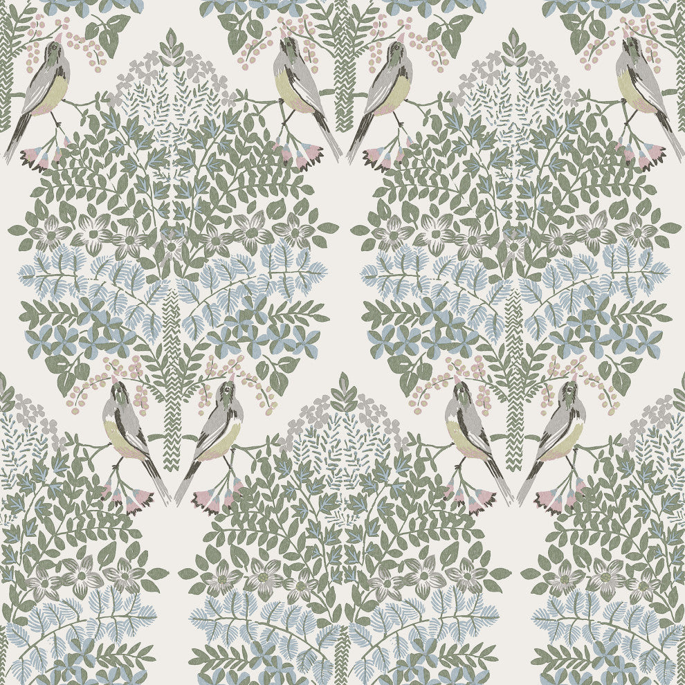 Ivory Multi Otis Peel & Stick Wallpaper