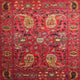 Ahgly Company Indoor Square Traditional Area Rugs, 7' Square