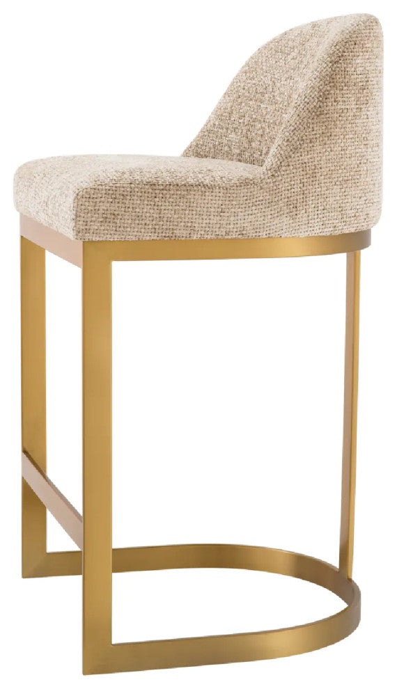 Gold Base Counter Stool | Eichholtz Condos
