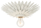 Crystorama Lighting Group 500 Broche 11"W Semi-Flush Ceiling - Matte White