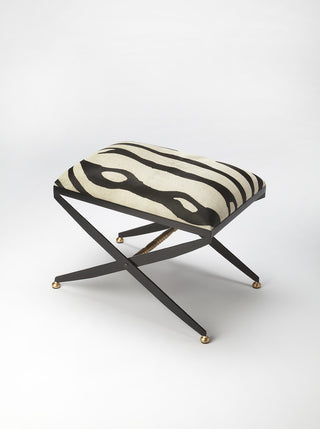 Liddy Hair-On-Hide Stool, 6143350