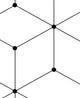 Geometric Cube Peel and Stick Vinyl Wallpaper, 24"w X 60"h
