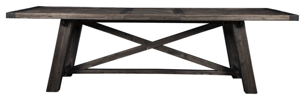 Newberry Extension Dining Table, Salvaged Grey