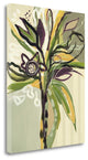 "Serene Floral I" By Angela Maritz, Giclee Print on Gallery Wrap Canvas