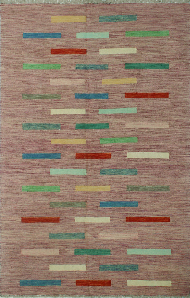 Winchester Kilim Chet Purple Rug