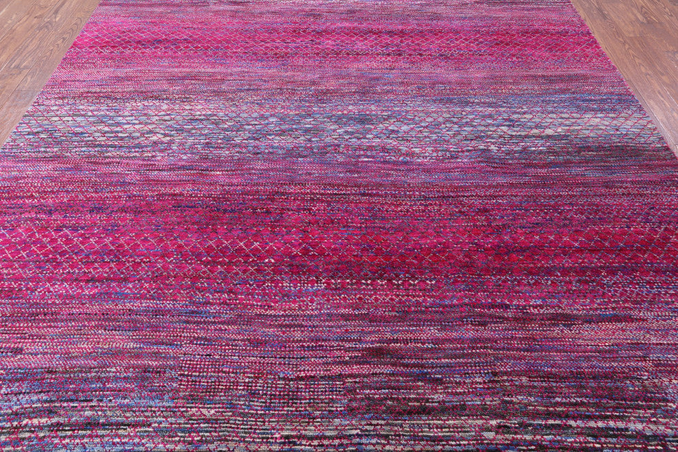 Savannah Grass Handmade Wool Rug 9' 2" X 12' 1" - Q13590