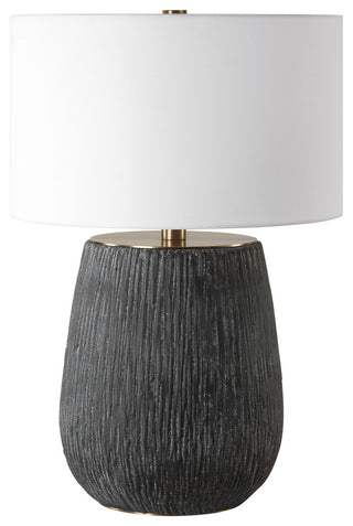 Uttermost Americana Aged Black Table Lamp