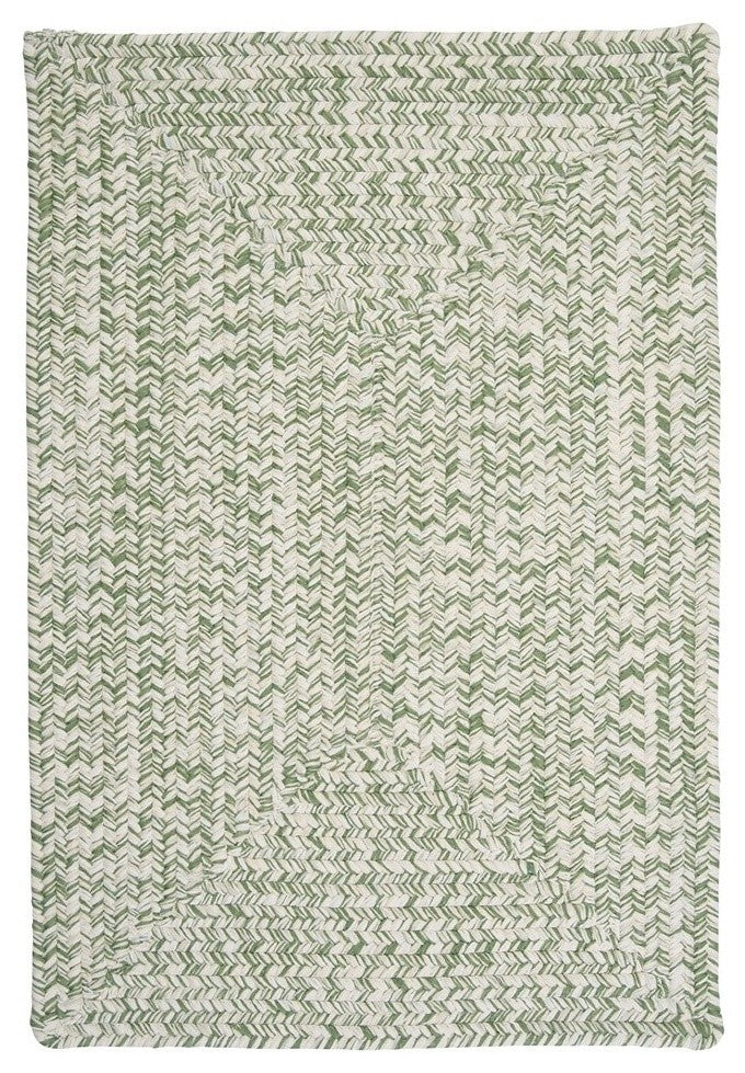 Colonial Mills Catalina CA69 Greenery Indoor/Outdoor Area Rug, Rectangular 4'x6'