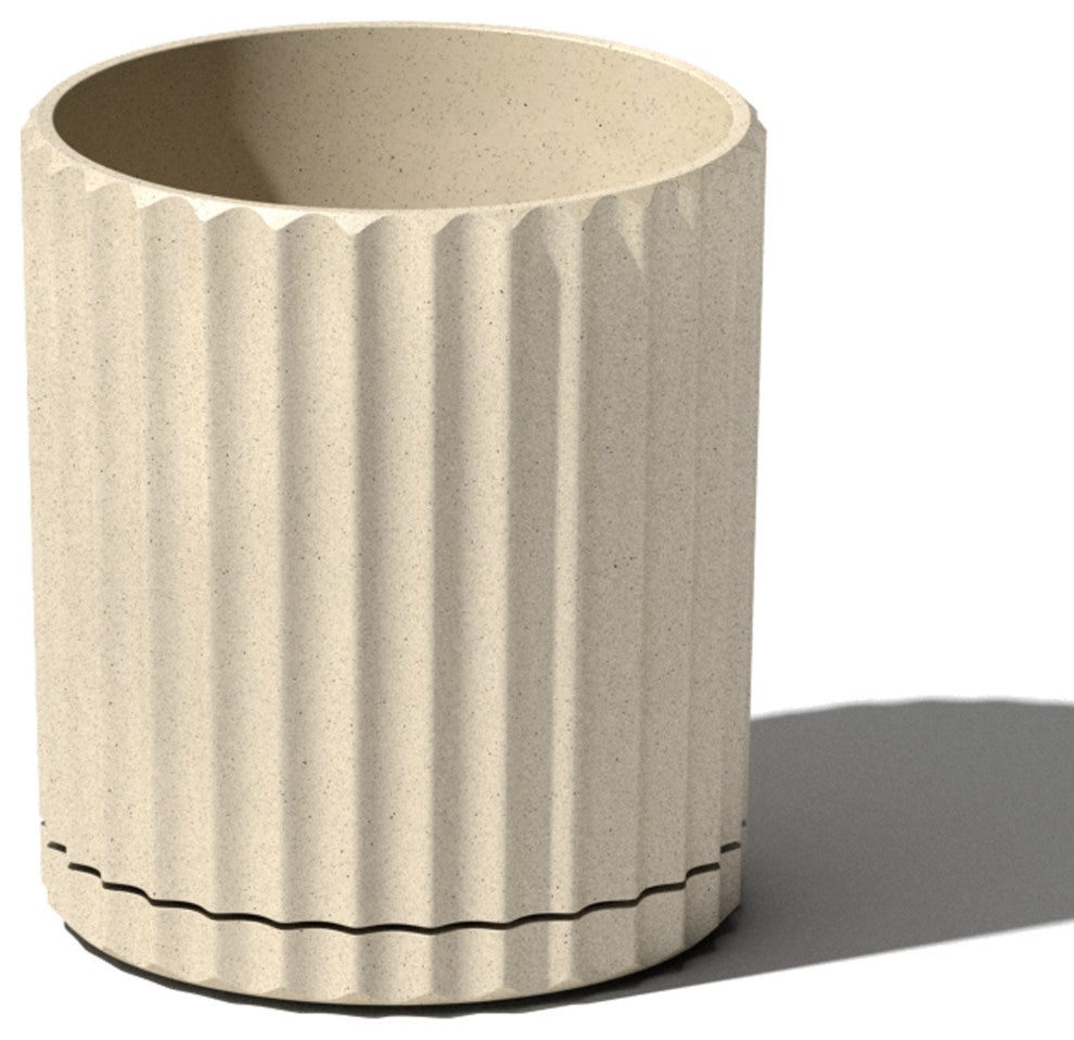 Veradek Demi Series Demi 6" Planter, Sand, 6 Inch, 1 Pack