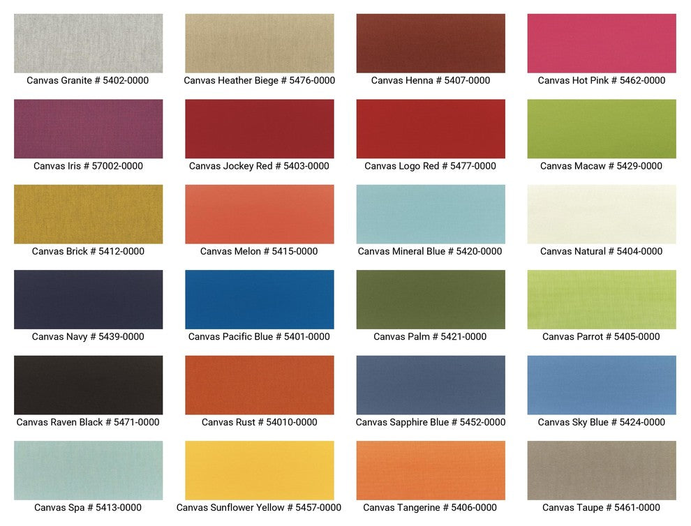 3-Piece Teak Set, 18" Side Table, 2 Devon Chairs, Sunbrella Cushion, Palm