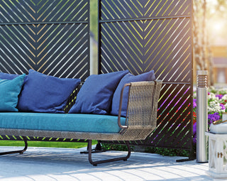 Veradek Screen Series Web Privacy Screen 3 Panel Set w/ Stand