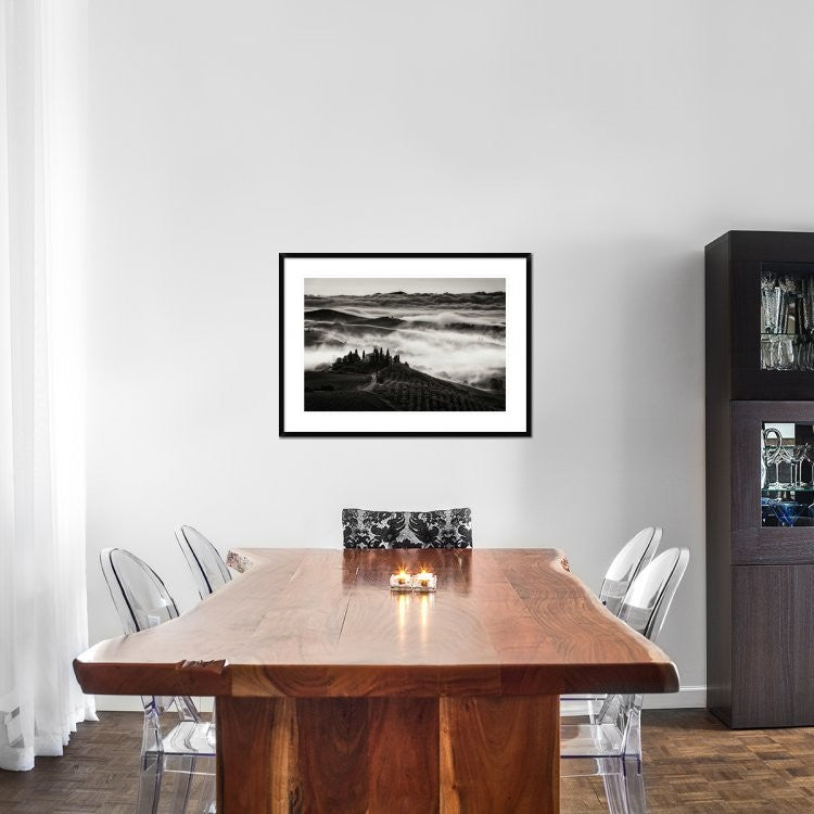 "Tuscany" Framed Digital Print by Nina Pauli, 38"x28"