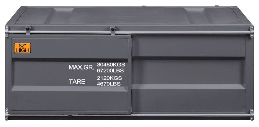 Acme Cargo Coffee Table Gunmetal