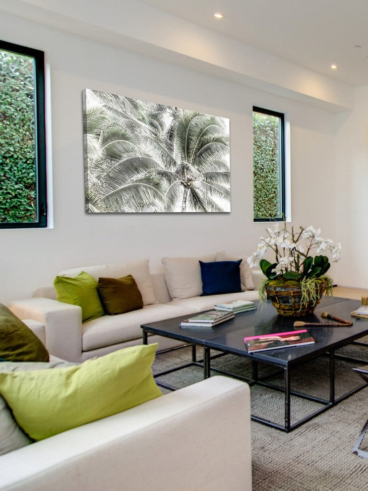 "Tropical Trees" Painting Print on Wrapped Canvas