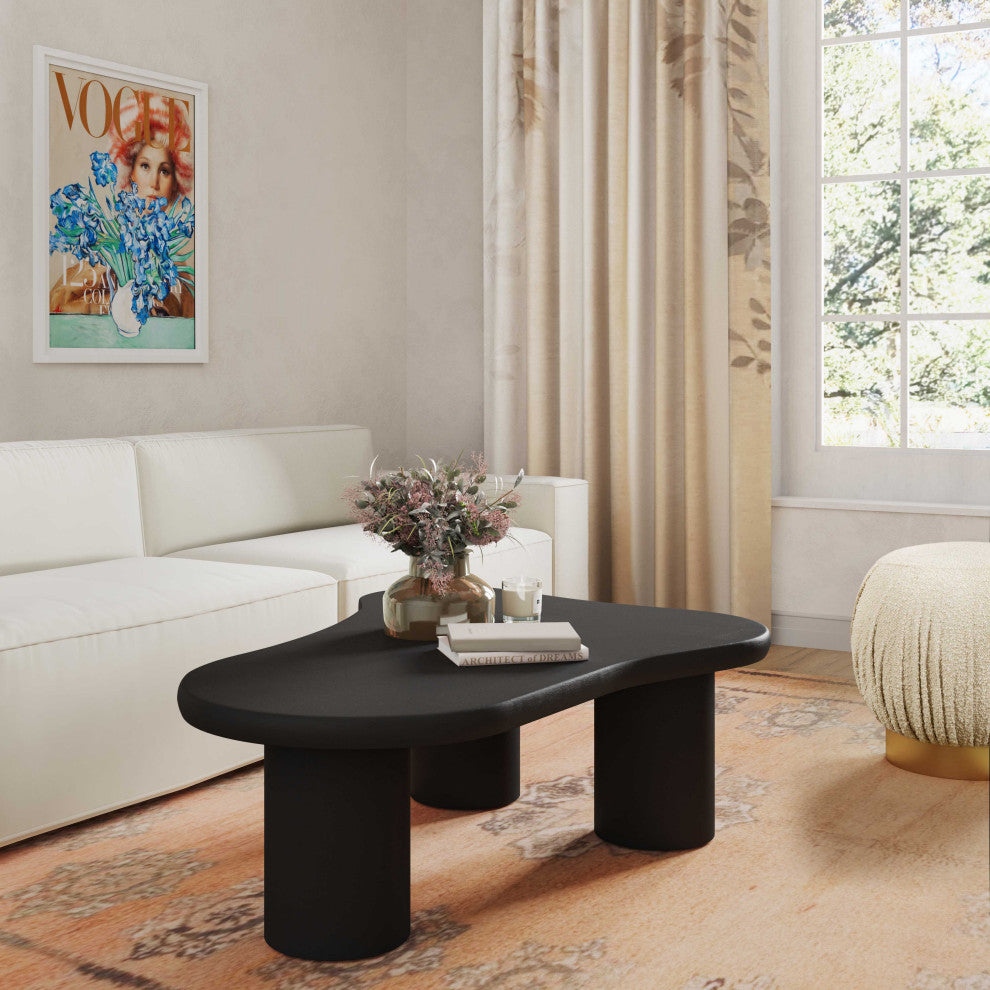 Gotham Coffee Table, Black