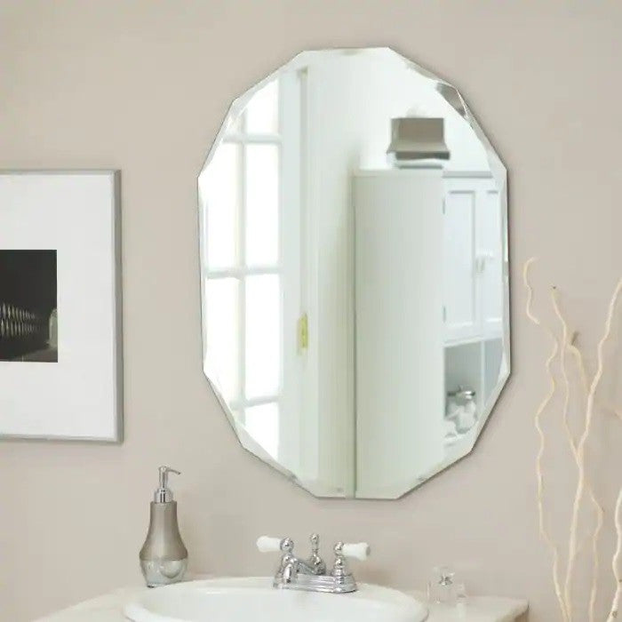 Diamond Bathroom Mirror, 23.6" X 31.5"