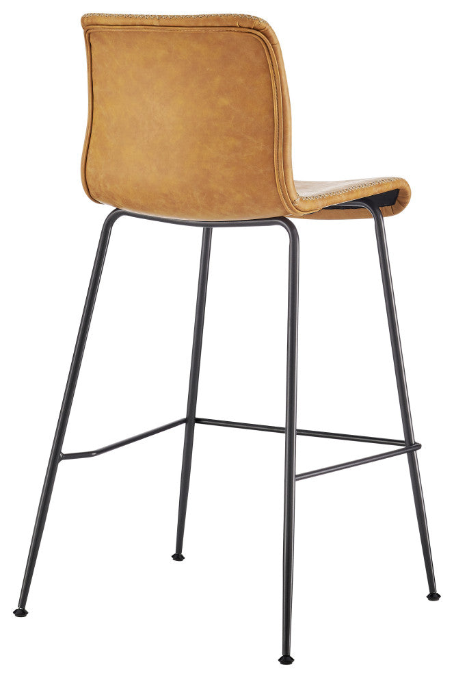 Jayden PU Counter Stool, Vintage Cedar