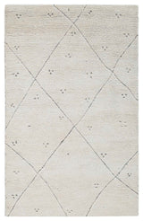 Adab Carved Lines Area Rug, Black, 6'x9'