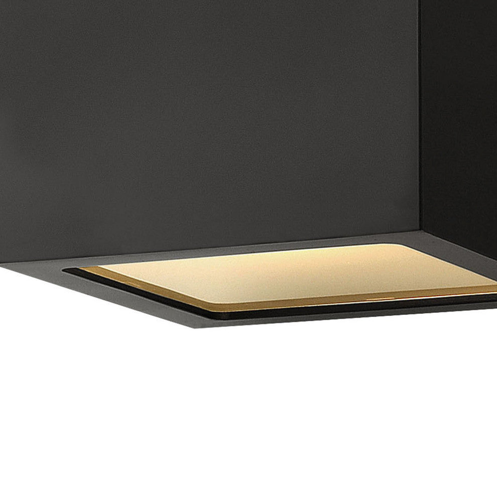 Hinkley Kube Extra Small Flush Mount, Satin Black