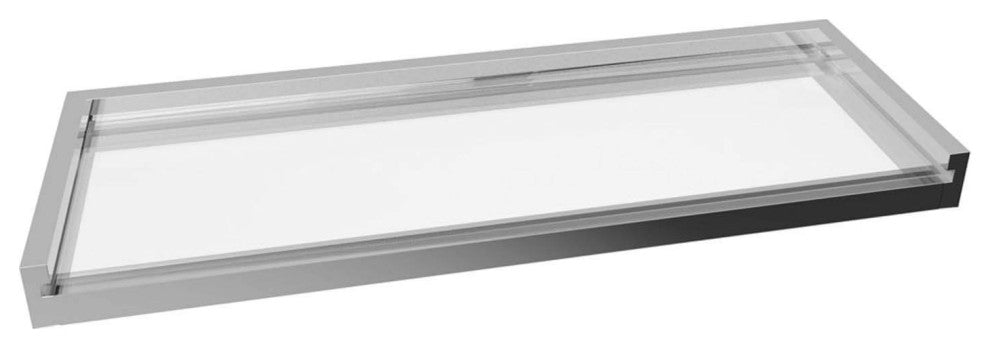 ICO Bath Fire 15 Inch Glass Shelf