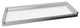 ICO Bath Fire 15 Inch Glass Shelf