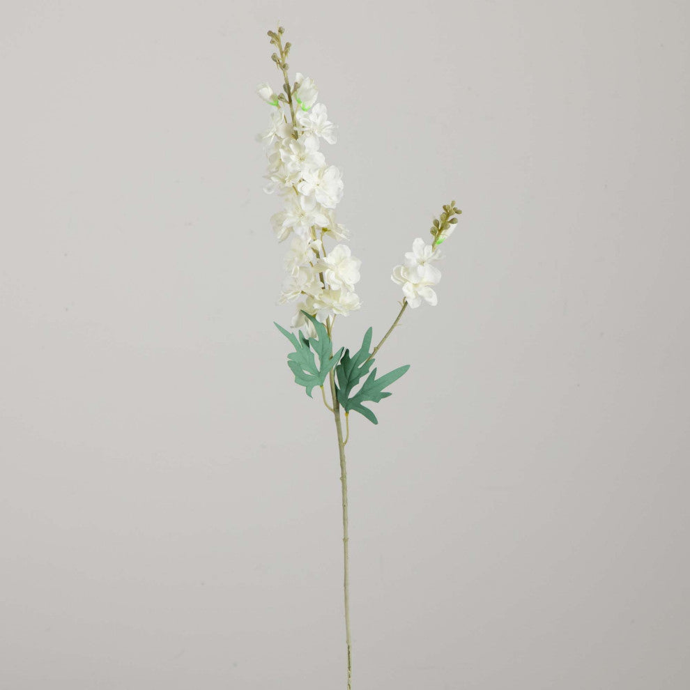 33" Artificial Delphinium Flower Stems, Set of 3