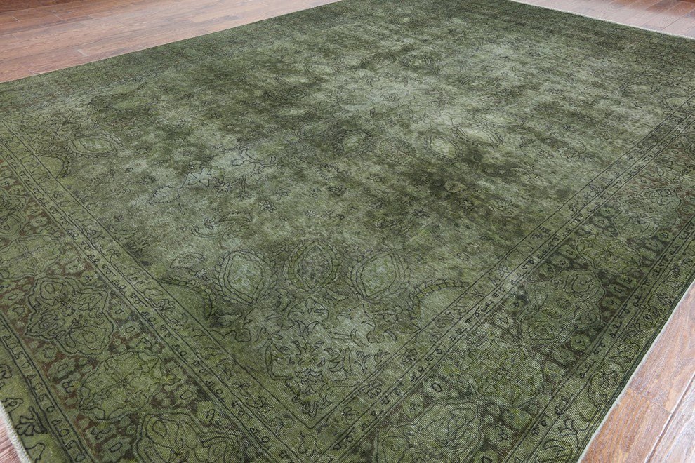 10'x13 Overdyed Oriental Rug, W1938