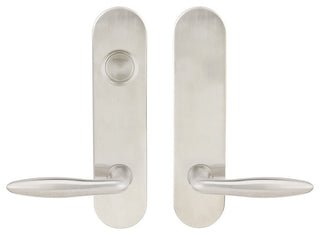Summer Lever, Tubular Dummy Entry With Dummy Cylinder, RH, Satin Stainless Steel