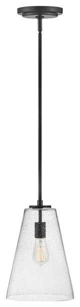 Hinkley Vance Small Pendant, Satin Black