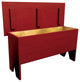 Wooden Storage Bench, Red